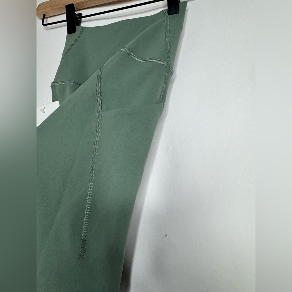 NWT Lululemon Wunder Train High-Rise Tight with Pockets 25" Grey Eucalyptus 0 - Picture 11 of 13